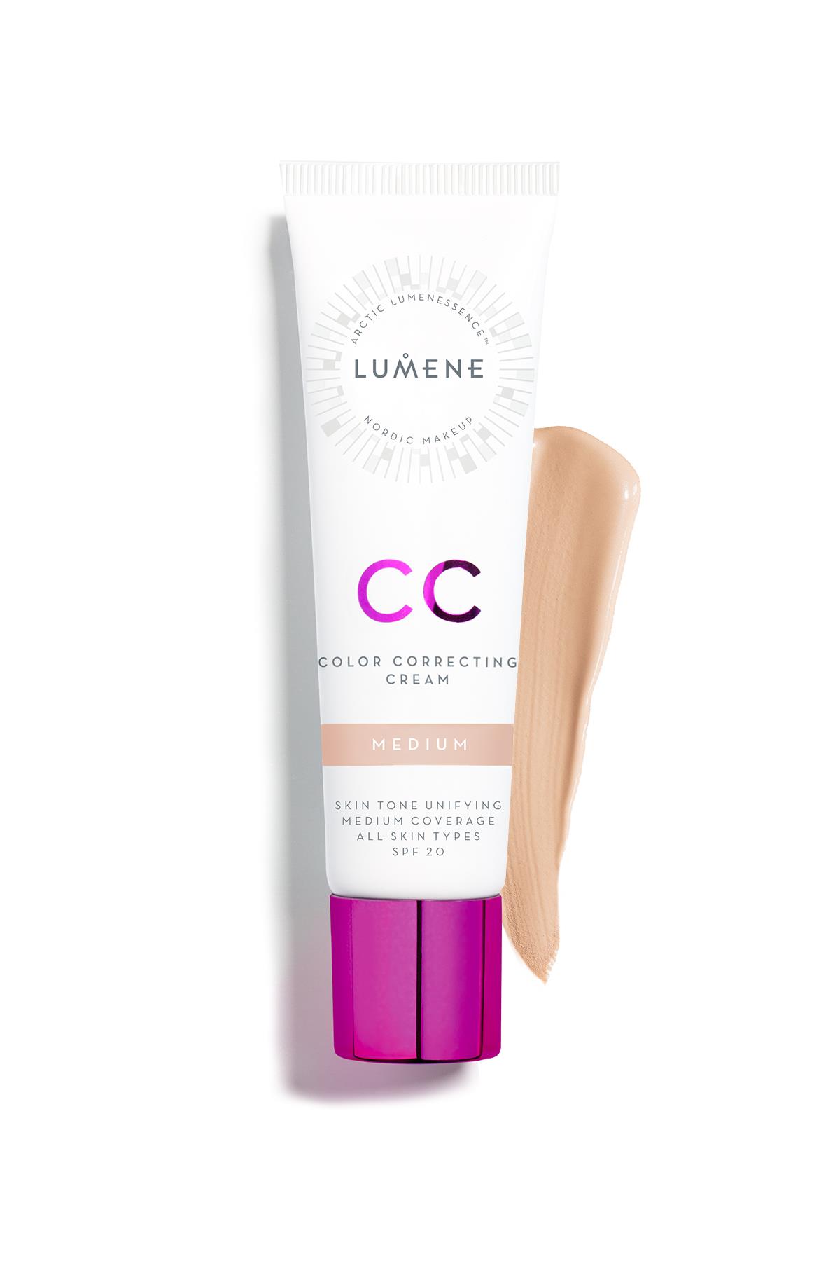 Lumene CC Cream Shade Medium-7 Etkili Renk Dengeleyici CC Krem SPF 20 Orta